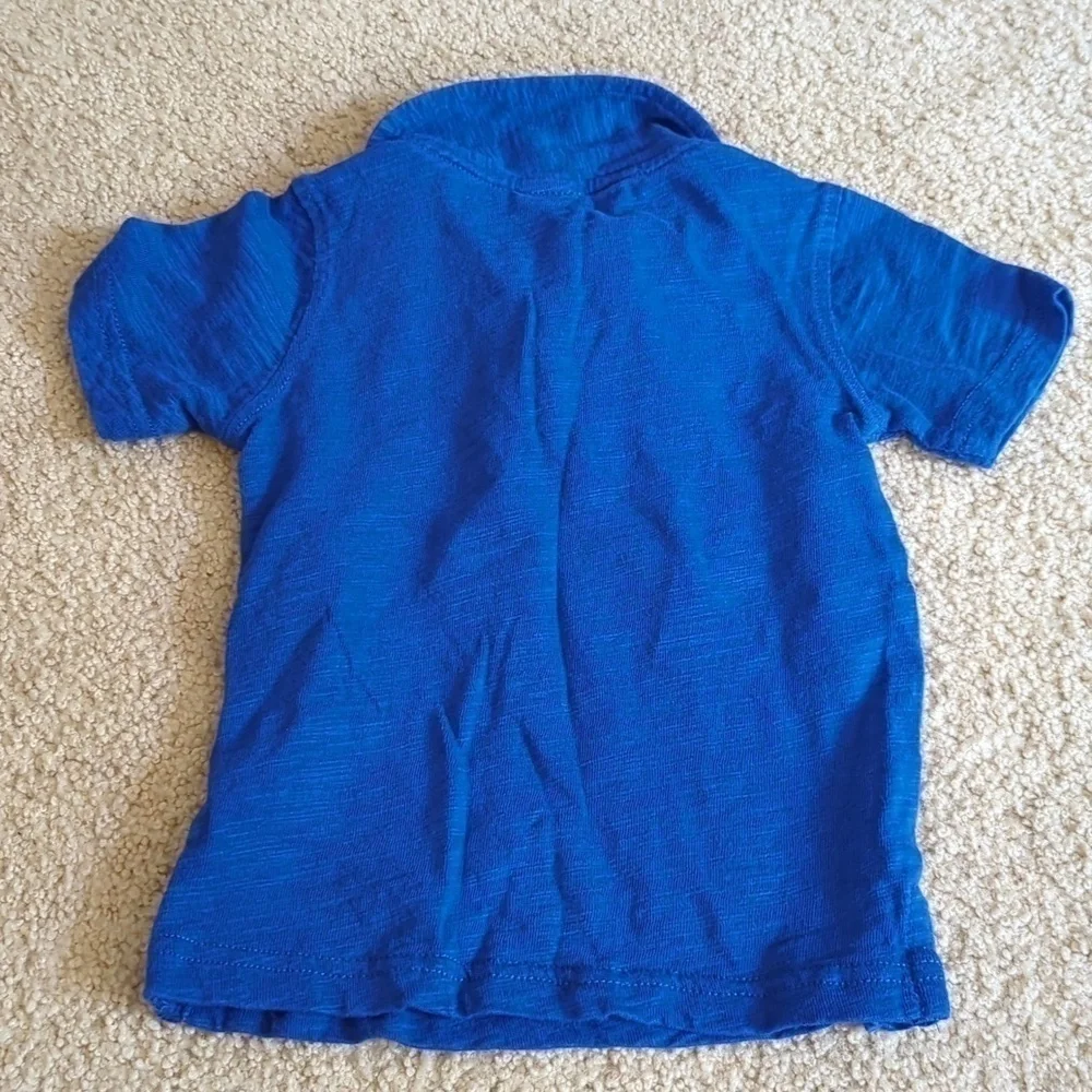 Gymboree Baby Boy Shirt Bundle 2 Polos & Bodysuit 12-18 M & Button Down 18-24M